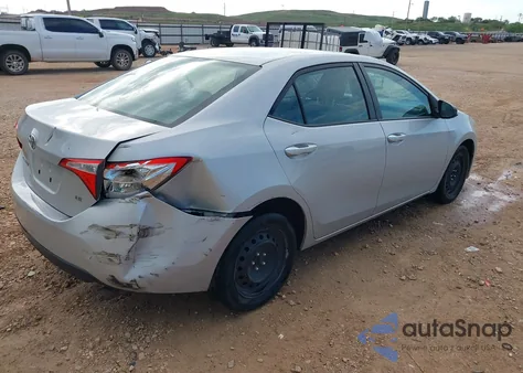 2014 Toyota Corolla Le from USA, damaged, VIN 2T1BURHE8EC149495